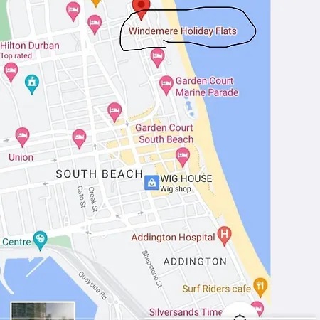 Nomacurvy Beach Front Accommodation Durban Exterior photo